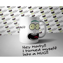 Hey Morty, I turned myself into a mug! – beker