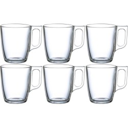 18x stuks Theeglazen/koffieglazen 250 ml - 25 cl - Keukenbenodigd heden - Thee/koffie drinken - Glazen voor thee en koffie - Vaatwasser bestendig