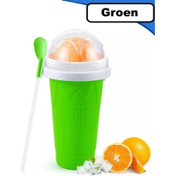 Summer Spark Slushy Maker - Slush Puppy Maker - IJscrusher - Slush Puppy Beker - Slushy Puppy Maker - Slush Maker - Slushy Cup - Tiktok - Groen