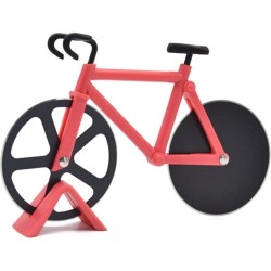 HMerch™ Pizzasnijder Fiets - Rood - Pizzaroller - Racefiets - Pizza Snijder / Mes - Kerstcadeau / Sinterklaascadeau