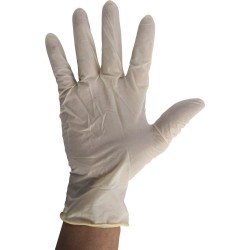 Handschoenen wegwerp-wegwerp handschoenen-latex handschoenen wegwerp- Maat Large- 2+2GRATIS-Poedervrij