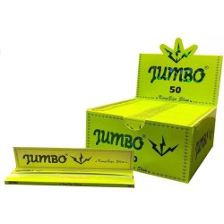Lange Vloei Groen Jumbo Green  King size Slim 50 bookjes NEW
