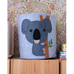 Speelgoedmand Kinderen – Opbergmand Kinderkamer – Wasmand Kinderkamer – Speelgoed Kist - Koala
