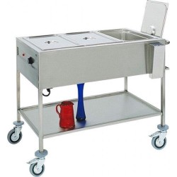 Bain Marie Wagen GN 3/1X1-200Mm 710053 - Horeca & Professioneel