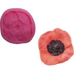 Blossom Sugar Art - Poppy Mould