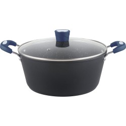 Millvado Rainbow Collection - Kookpan met Glazen Deksel - Ø 28cm Braadpan - Zachte Handgreep - 6.6L