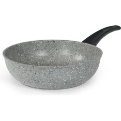 Flonal Dura Inductie - Sauspan - Ø 28cm - 100% PFAS & PFOA vrij - aluminium - Magma-Tech-Plus antikleeflaag - ergonomische handgreep - geschikt voor alle warmtebronnen