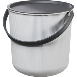 Emmer / opslagcontainer voor Plast Team Akita 53L - Grijs
