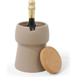 Bubalou Champagnekoeler - CHAMP 1-Bottle Cooler - Wijnkoeler - Taupe