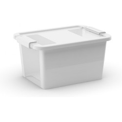 Bi-Box - Opbergbox S Wit 11l 36,5x26xh19cm - (Set van 4)