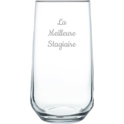 Drinkglas gegraveerd - 47cl - La Meilleure Stagiaire