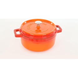 Cuisinova Braadpan - Gietijzer - 2,5 liter - 20 cm - Oranje