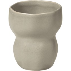 Broste Copenhagen - Mok Limfjord 350 ml - Ø 9 x 10.7 cm - BEIGE - Set van 4 stuks.