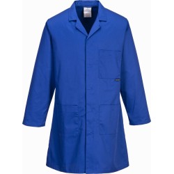 Stofjas standaard model Korenblauw Maat M