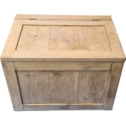 Opbergkist / Speelgoedkist M (105L) - Garden & Furniture - Stevig - Kwalitatief - Massief Hout - Steigerhout - Speelgoed - Kinderen (Opbergbox - Opbergbank - Opbergdoos - Dekenkist - Houten Kist - Old brown)