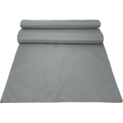 JEMIDI Buiten placemats placemat tafel mat waterafstotend placemat 2-pak - Lichtgrijs - Maat 50x150