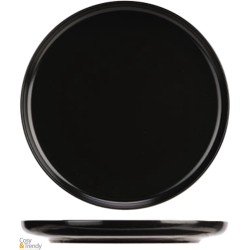 Baltic-Black - Dinerborden - D27cm - Keramiek - (Set van 6)