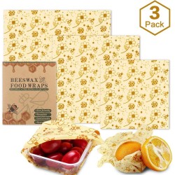BIjenwasdoek - Bijenwas wraps - Doekjes - Beeswax - Vershoudfolie - Herbruikbaar