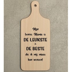 Borreplank bonus mama de leukste en de beste