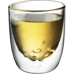 QDO Elements - Koffie- en theeglazen - Set van 2 Espressoglazen - Water - 75ml