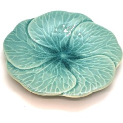 Bord - Serveerschaal Turquoise 18 cm | set van 4 stuks