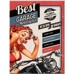 Best Garage For Motorcycles Magneet