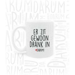 #DARUM! Mok - Gewoon Drank - Mok met grappige tekst - Quote