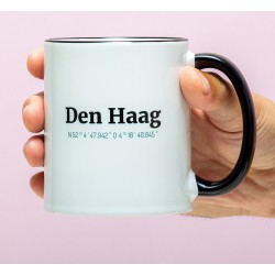 Cadeau Mok Coördinaten - Den Haag