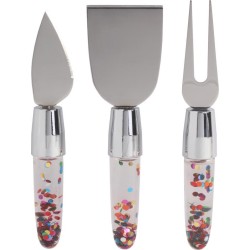 dci FLOATING CONFETTI CHEESE KNIVE