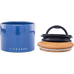 Planetary Design USA - Airscape® Ceramic 250gr. - Kobalt Blauw – Voorraadpot – keramiek - voorraadbus koffie - voorraadblik – luchtdicht en vers