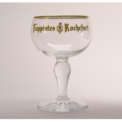 Trappistes Rochefort Bierglas - 33cl - Origineel glas van de brouwerij - Glas op voet - Nieuw