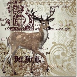 PAW Majestic Deer papieren servetten