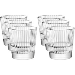 30x Drinkglazen/waterglazen Diva transparant 300 ml - Koffie/thee glazen Diva 300 ml