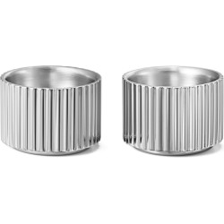 Georg Jensen Bernadotte Eierdoppen - RVS - Set van 2 Stuks - Zilver