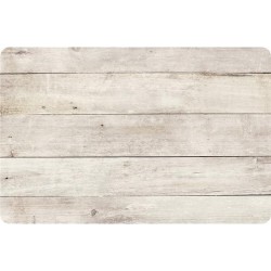 4x Placemat Pure Wood  Houtstructuur | 28,5x43,5cm | onderlegger - tafeldecoratie - placemats kunststof