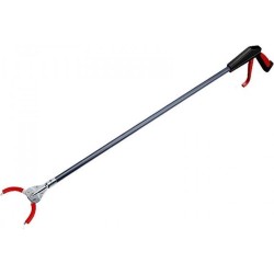 Flora afvalgrijper 105 cm met pistoolgreep en metalen bekken inclusief GRATIS afvalbak (herbruikbare afvalzak)
