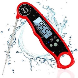 *** 2x Digitale Thermometer Keuken - BBQ - Waterdicht - Voedingsmiddelen -van Heble® ***