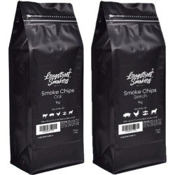 Longstreet Smokers | Rookhout | Rookhout Snippers | Combi | Beuk en Eik | 1.5kg |