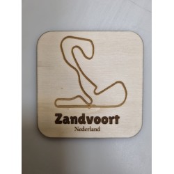 F1 circuit onderzetters 4 stuks / Zandvoort / onderzetters / f1 / race / F1 Nederland, Zandvoort / 2021 / Circuit Zandvoort