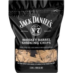 Jack Daniel's Wood Smoking Chips - Rook snippers - BBQ snippers - Whisky vaten - 450 gram