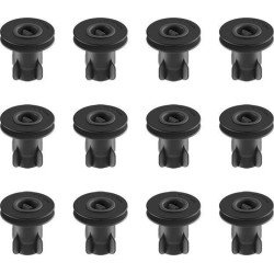 Nanostopper - 12 universele vacuümstoppers voor wijnflessen & potten