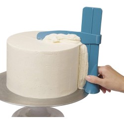 WiseGoods - Premium Cake Schraper - Cake mes - Glaceermes - Bakken Accessoires - Bakkers Tools - DIY - Cake Tool - Verstelbaar