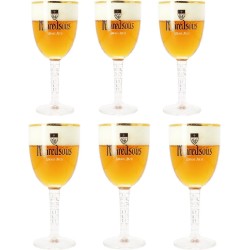 Maredsous Bierglas Bokaal 330 ml - 6 Stuks