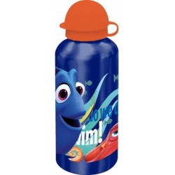 Finding Dory Alu Drinkfles - 500 ml - Aluminium drinkbeker - Blauw - Oranje