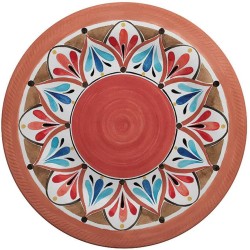 Touch-Mel - Dinerbord Madrid 27cm - gemaakt van melamine (set van 2) - Dinerborden