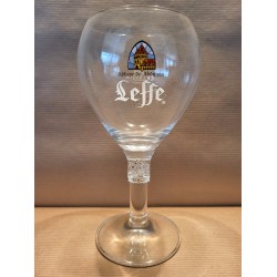 Bierglas Leffe 33 cl reliefvoet set van 6 glazen (AF)