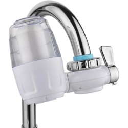 Kraanfilter - 1 Gratis filter extra - Waterfilter - Keramisch filter - Schoon drinkwater - Tapwater - Waterontharder - Waterzuigering - Water filteren voor schoon drinkwater - Loodvrij water - Kalkvrij water