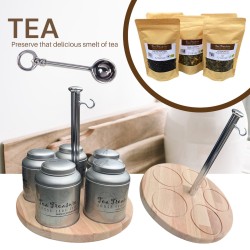 Tea Treasure Thee Caroussel - Winter's Brew -Losse thee - Theeblikken - Theeplateau - Theedoos - Theebeleving