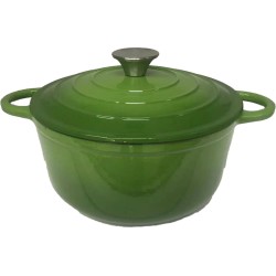 Relance Braadpan 28cm groen met deksel