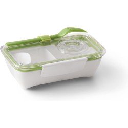 lunchbox Bento wit - lime groen